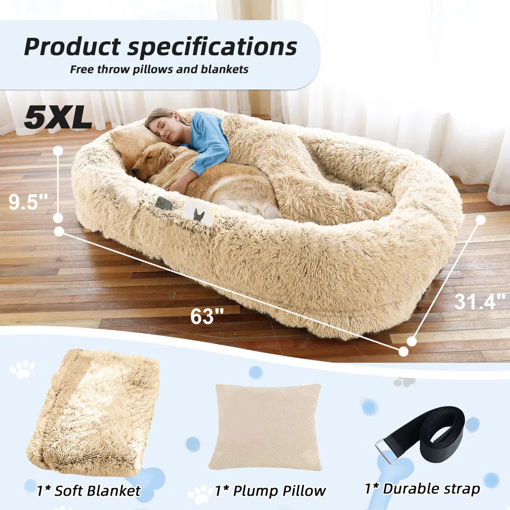 Human & Dog Bed