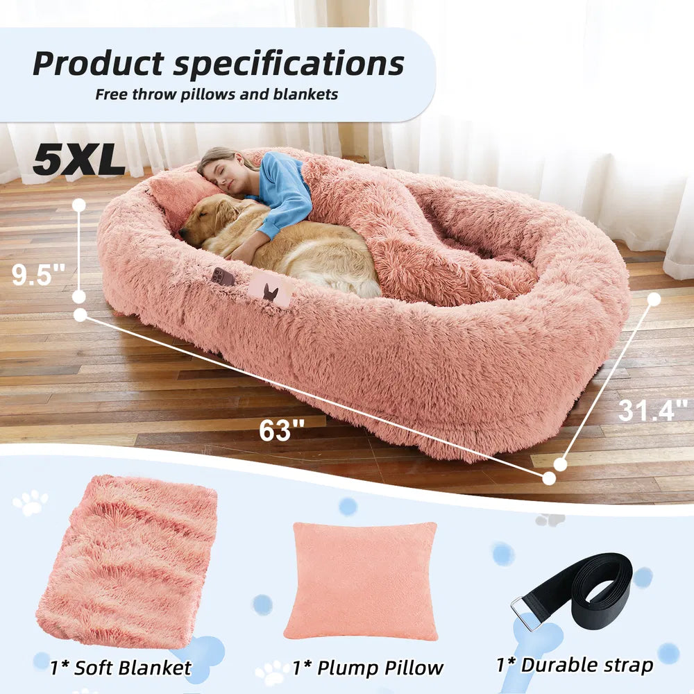Human & Dog Bed