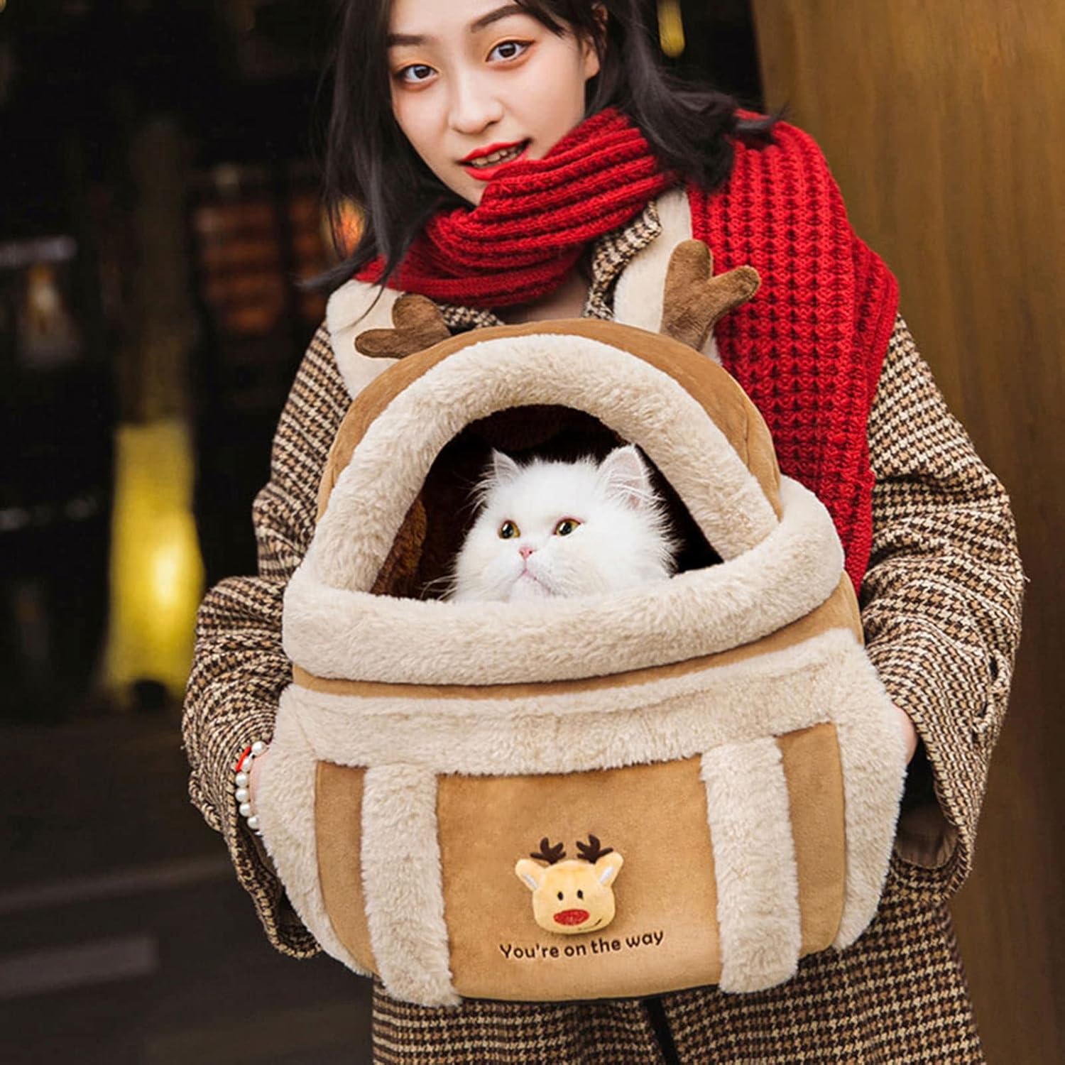 Reindeer Pet Carrier