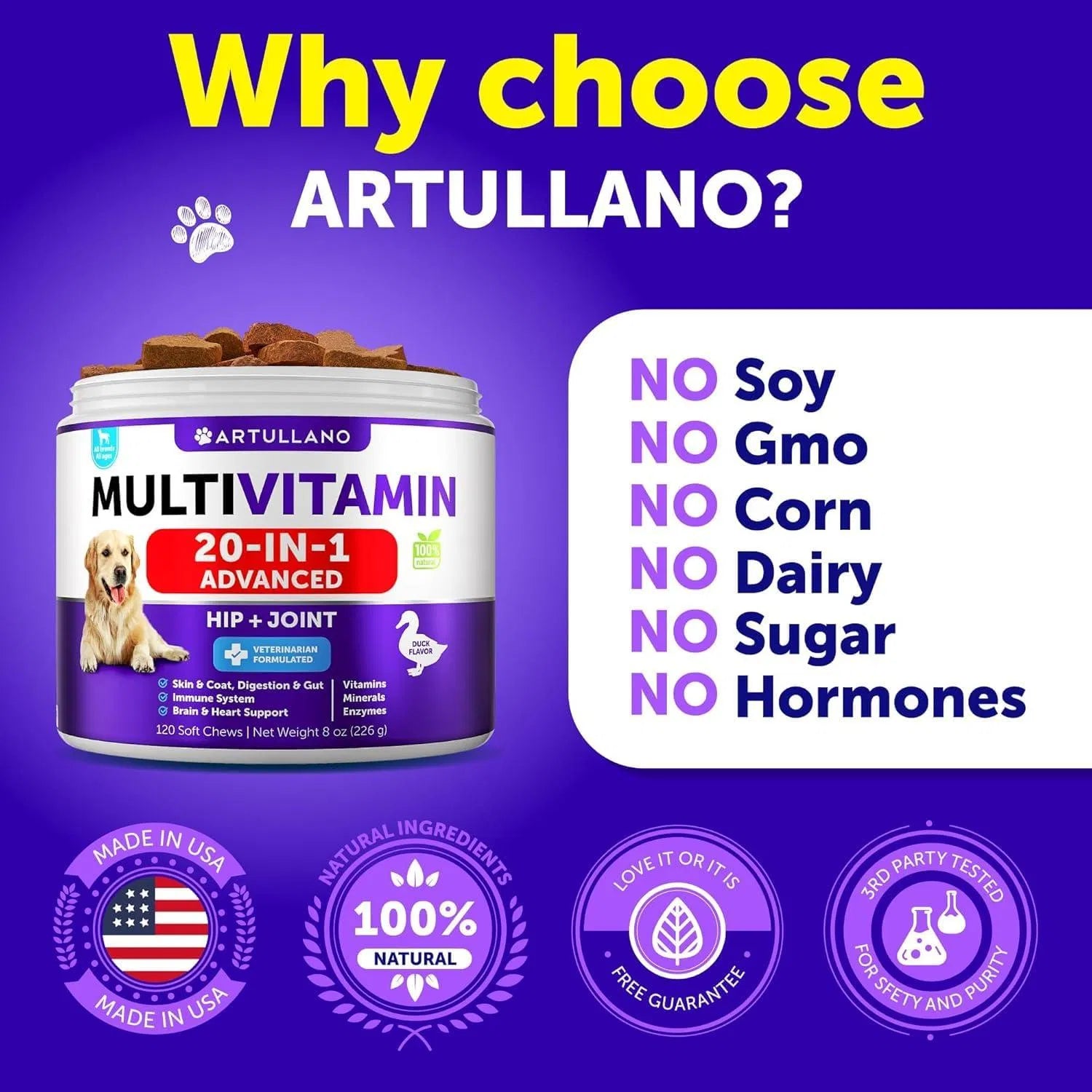 Dog Chewable Multivitam